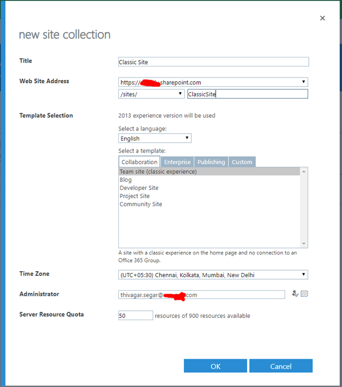 Convert Classic Site Collection To Modern Site Within OOTB Feature